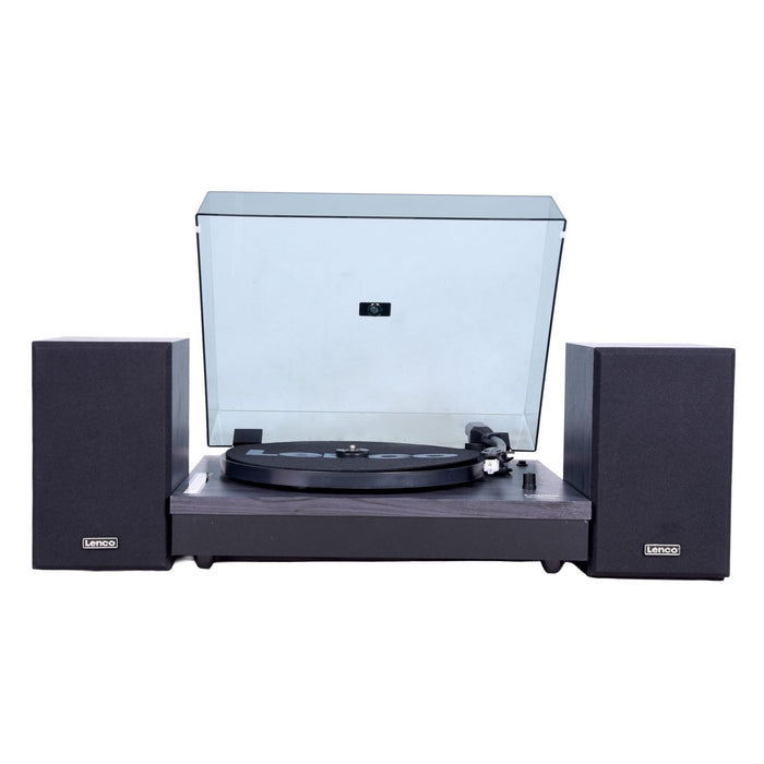 Lenco LS-300BK (V2) HiFi Schallplattenspieler mit Bluetooth Schwarz