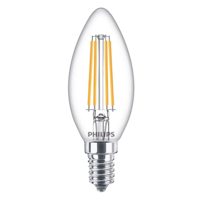 60W E14 LED-Filament-Lampe transparent
