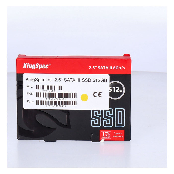 KingSpec int. 2.5" SATA III SSD 512GB