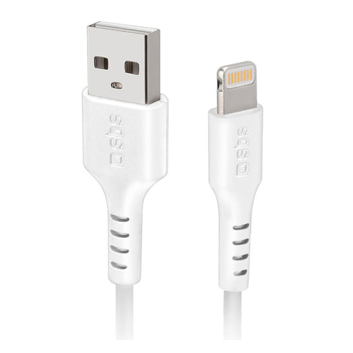 Produktbild Lightningkabel - SBS Ladekabel USB-Lightning 1m weiß