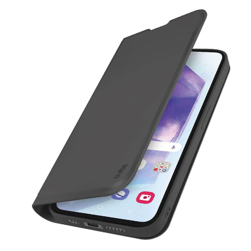 Produktbild Smartphone-Hülle - SBS Wallet Smooth Klapphülle schwarz passend für Samsung A56