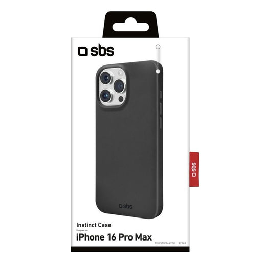 Produktbild Smartphone-Hülle - SBS Instinct Cover schwarz passend für iPhone 16 Pro Max