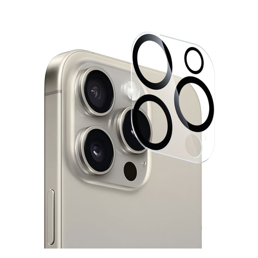 Produktbild Displayschutzglas - nevox NEVOGLASS 3D Kameraschutzglas passend für Apple iPhone 16, 16 Plus