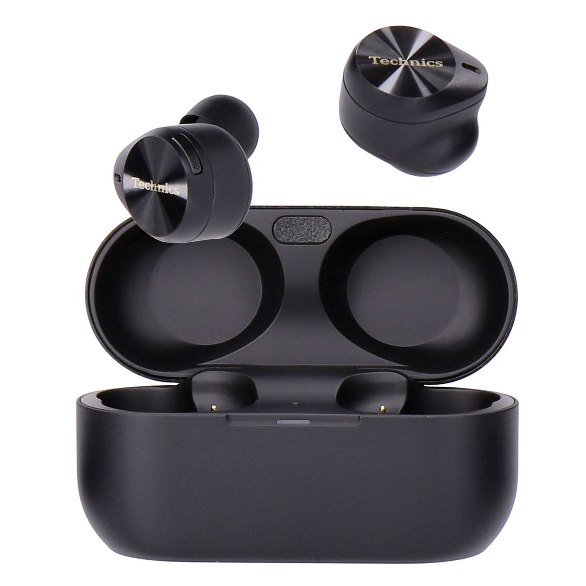 Produktbild wireless In-Ear-Kopfhörer - Technics EAH-AZ80E-K True Wireless Bluetooth In-ear Kopfhörer Schwarz