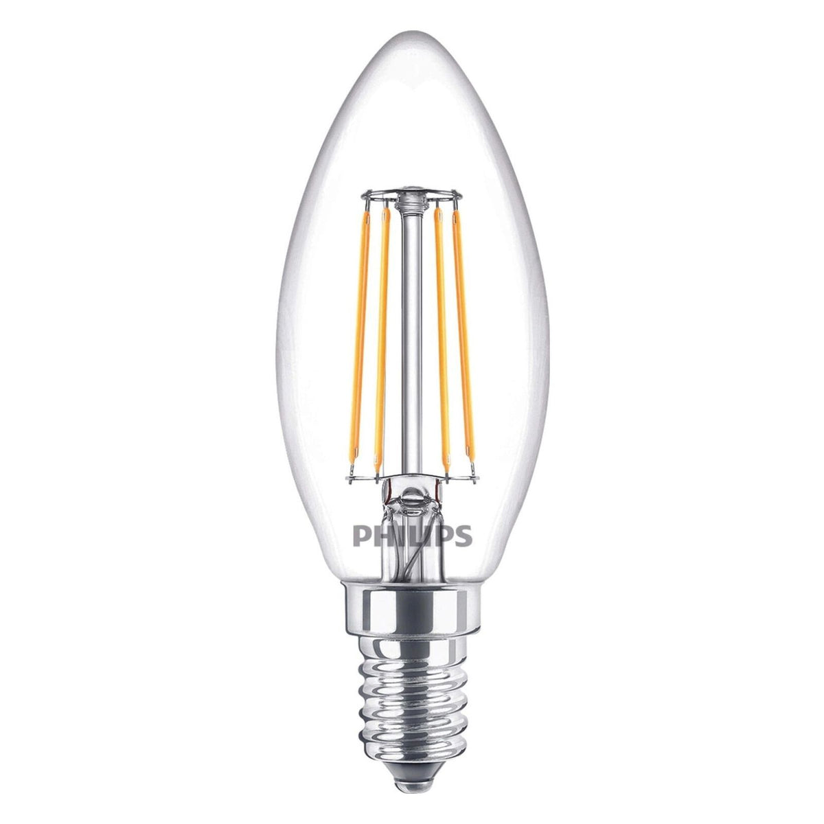 Produktbild Spezialleuchtmittel - Philips Kerzenlampe E14 B35 40W Warmweiß 470lumen Dimmbar