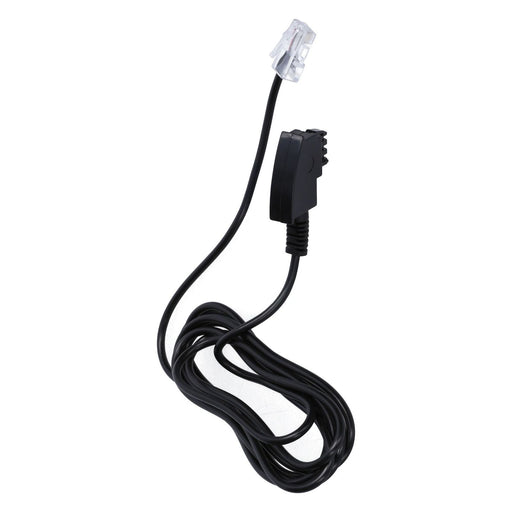Produktbild Netzwerkkabel - Aswo TAE auf RJ45 Kabel 2,0m schwarz Westernstecker