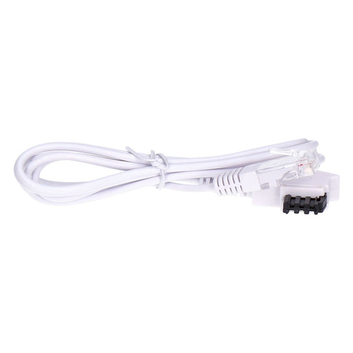 Produktbild Netzwerkkabel - Aswo Western Stecker auf RJ45 1,5m weiß