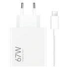Xiaomi HyperCharge Combo Ladegerät 67 W weiß USB-A + USB-C Kabel BHR6035EU