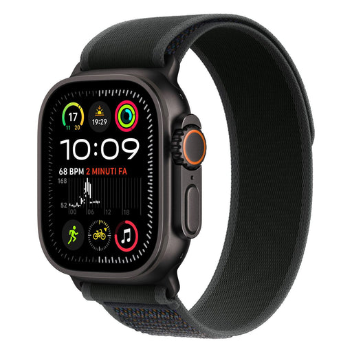 Produktbild Smartwatch - Apple Watch Ultra 2 49mm GPS + 4G Titan Schwarz Milanaise Titan Armband Schwarz Gr. L