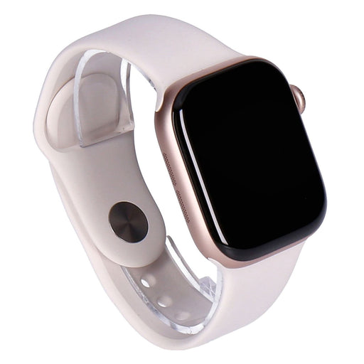 Produktbild Smartwatch - Apple Watch Series 11 42mm GPS + 5G Rose Gold Aluminiumgehäuse, Sportarmband Blassrosa S/M