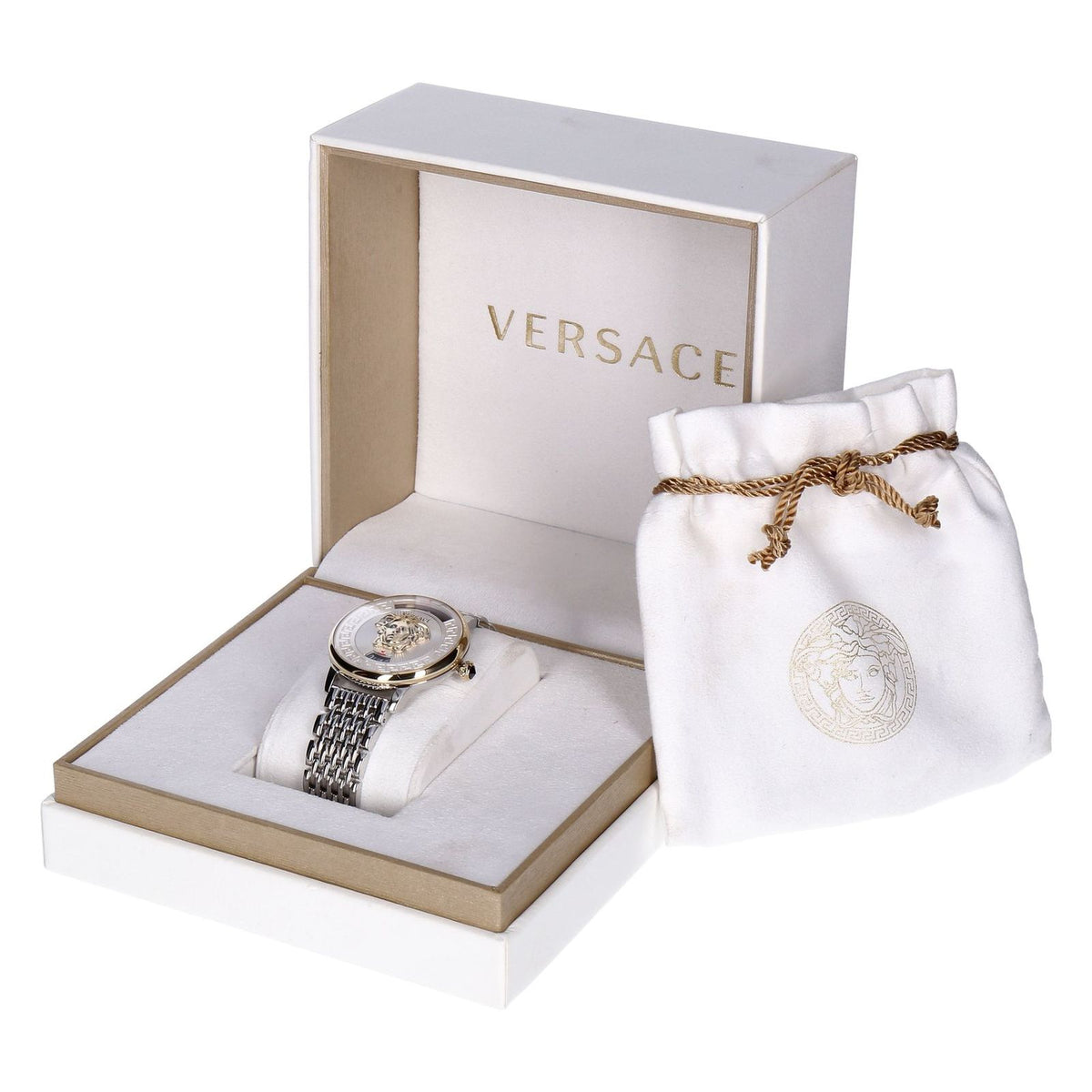 Produktbild Ohne Kategorie - Versus Versace Damen Armbanduhr Medusa Silber