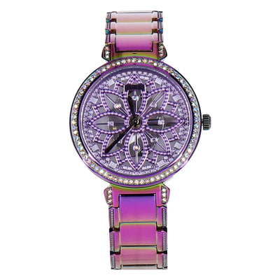 Guess Damen Analog Armbanduhr Queen Mehrfarbig