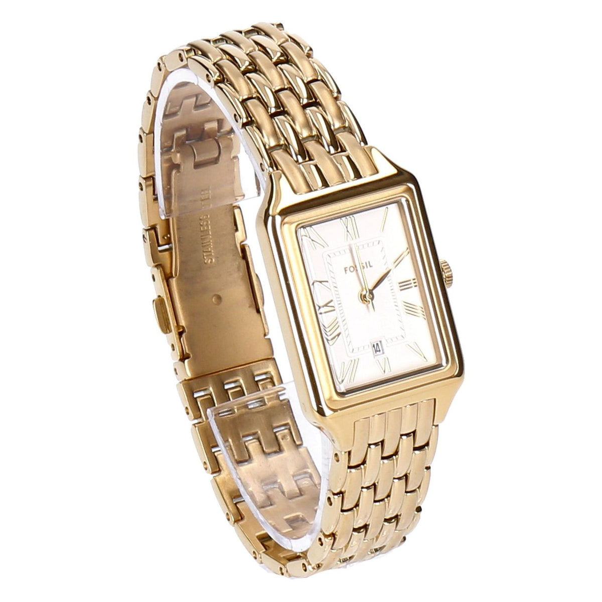 Produktbild Ohne Kategorie - Fossil Raquel ES5220 Damen Armbanduhr Goldfarben