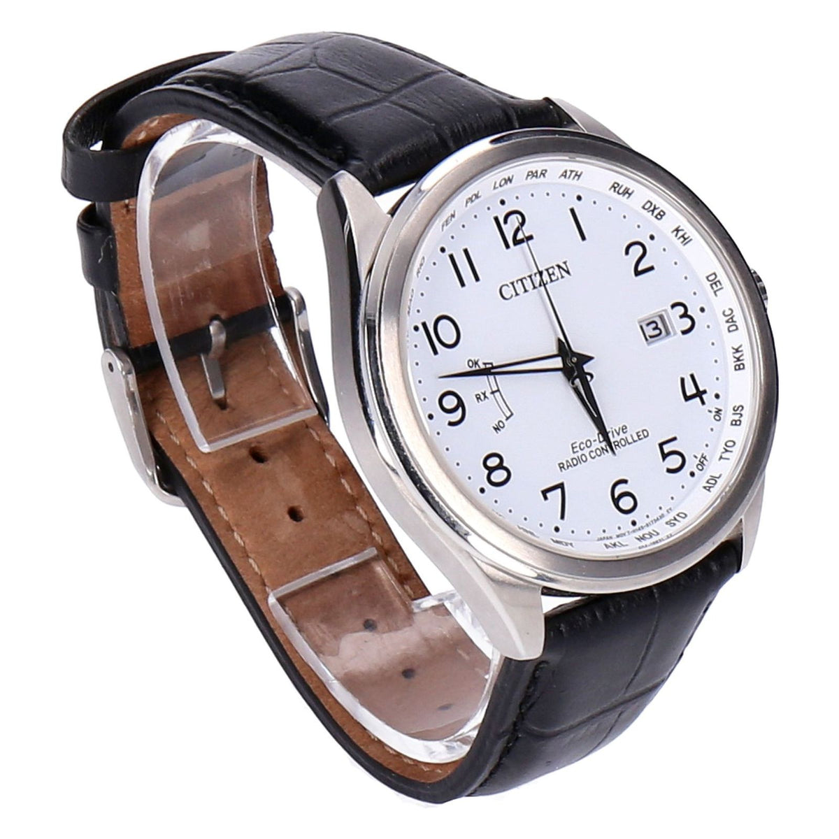 Produktbild Quarzuhr - Citizen Eco-Drive Herren Armbanduhr Leder CB0250-17A