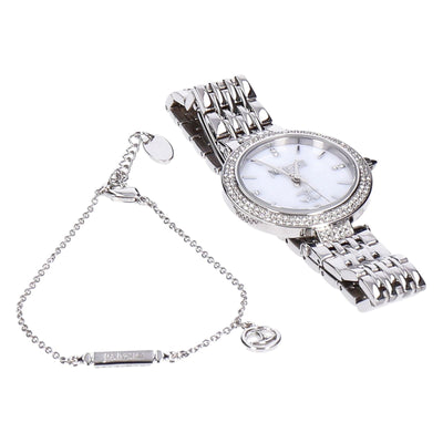 Savoca Damen Armbanduhr Edelstahl