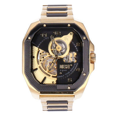 Flayed Herren Quarzuhr schwarz/gold