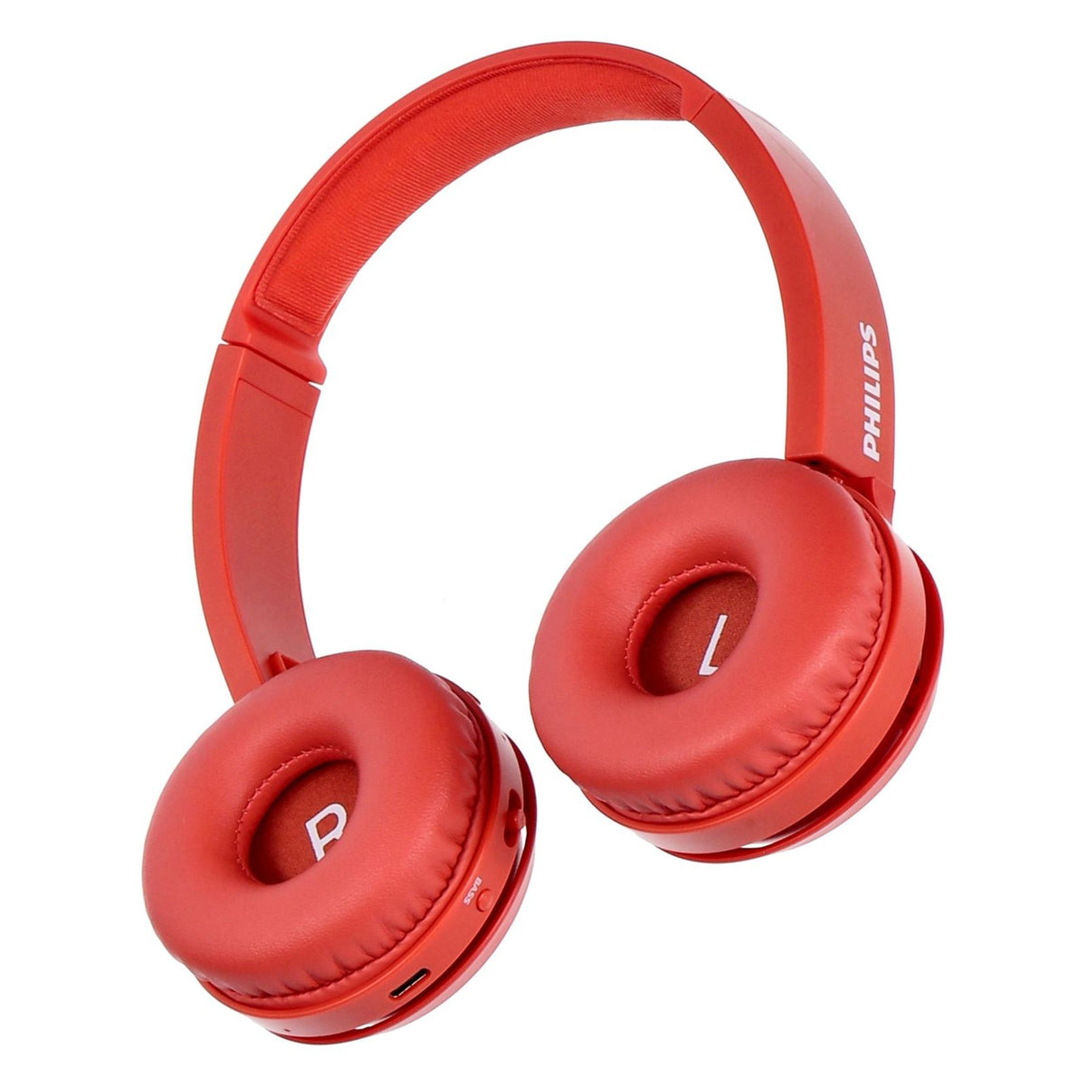 Produktbild On-Ear-Kopfhörer - Philips TAH4205RD Bluetooth® HiFi On Ear Kopfhörer On Ear Lautstärkeregelung Rot