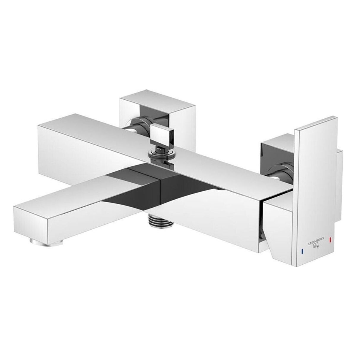 Produktbild Badarmatur - Steinberg Serie 160 Wannenarmatur Aufputz 2 Verbraucher Ausladung 190 mm