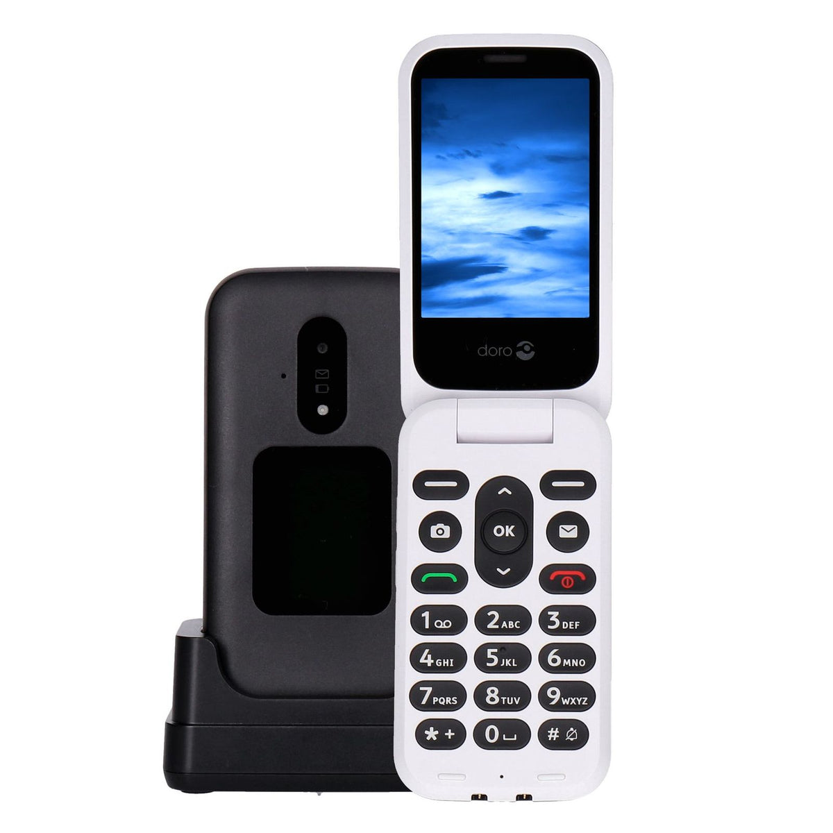 Produktbild Klapphandy - Doro 2880 Klapphandy schwarz/Weiß