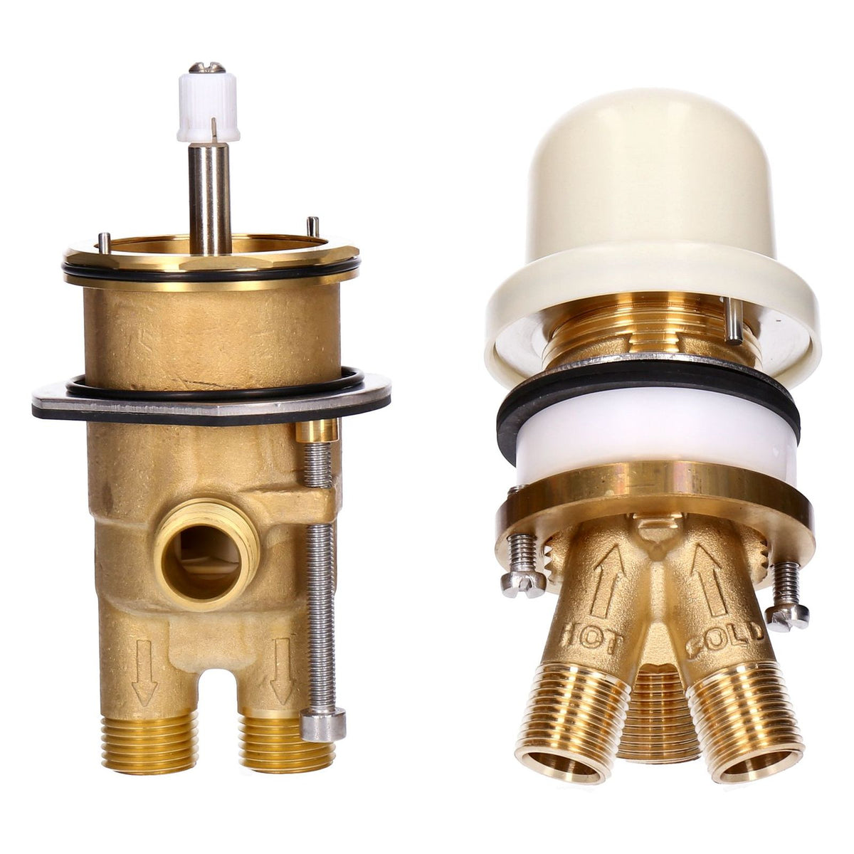 Produktbild Badarmatur - HANSGROHE 13159180 2-Loch Wannenarmatur Grundkörpe