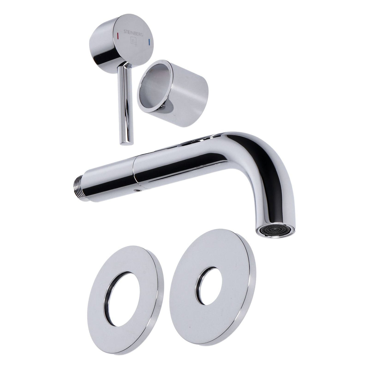 Produktbild Unterputzarmatur - Steinberg Waschtisch Wand Einhebelmischer chrom 100 1814 3