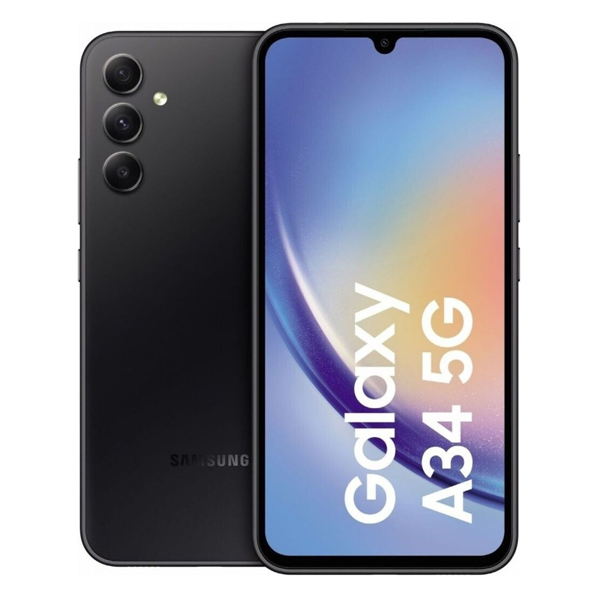 Produktbild Smartphone - Samsung Galaxy A34 Enterprise Edition 5G Dual-SIM 256GB Awesome Graphite