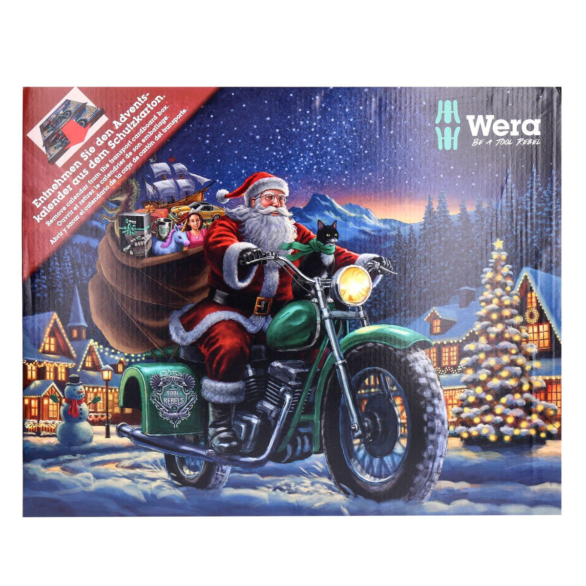 Produktbild befüllbarer Adventskalender - Wera Adventskalender 2025 28-tlg.