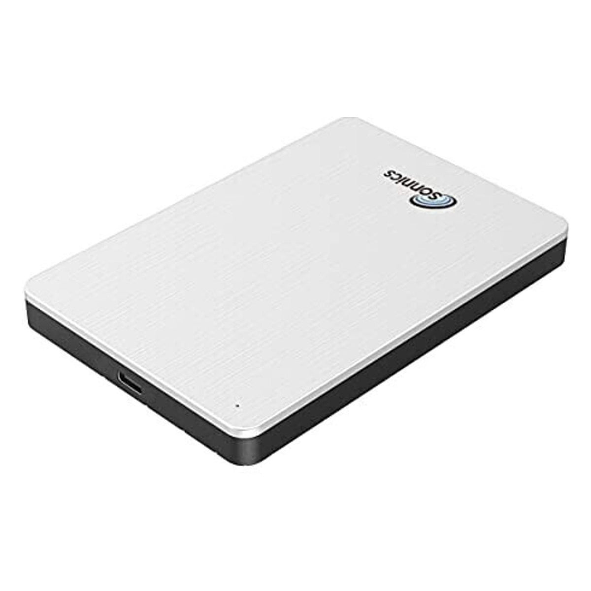 Produktbild externe HDD-Festplatte - Sonnics Portable Festplatte Typ C 500GB silber USB 3.1 Gen2