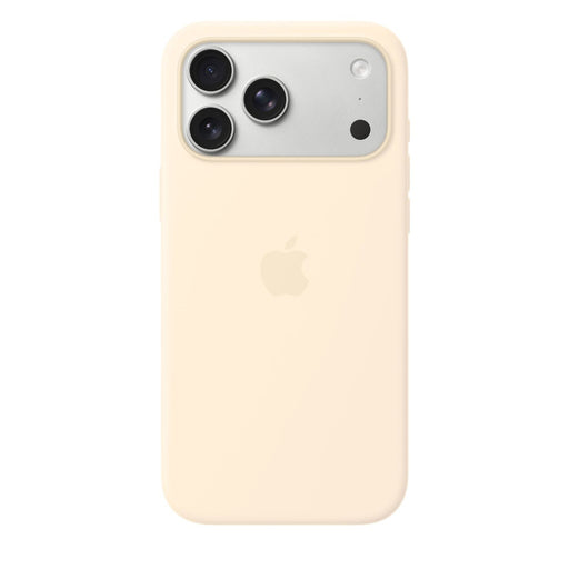 Produktbild Smartphone-Hülle - Apple Silikon Case iPhone 17 Pro Vanille mit Magsafe