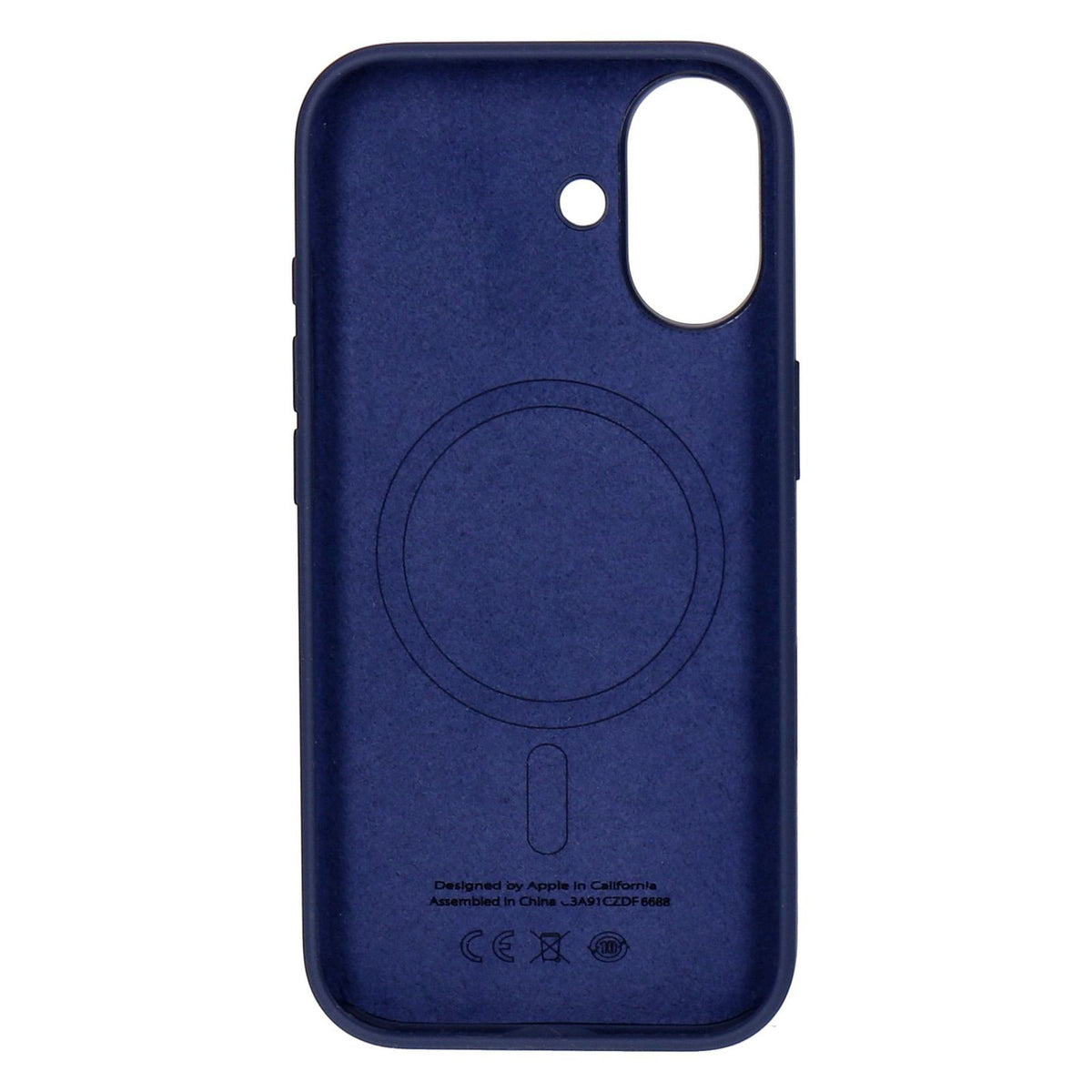 Produktbild Smartphone-Hülle - Apple Silikon Case iPhone 17 Mitternacht mit Magsafe