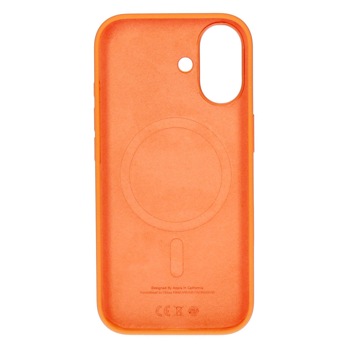Produktbild Smartphone-Hülle - Apple Silikon Case iPhone 17 Orange mit Magsafe