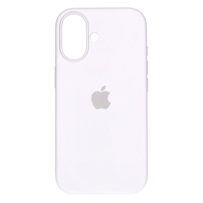 Silikon Case iPhone 17 Weiß mit Magsafe