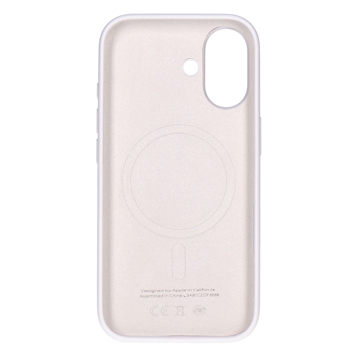 Produktbild Smartphone-Hülle - Apple Silikon Case iPhone 17 Weiß mit Magsafe