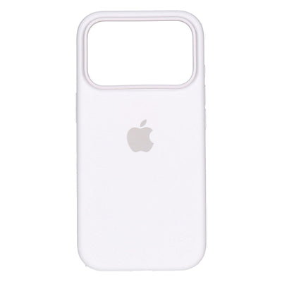 Silikon Case iPhone 17 Pro Weiß mit Magsafe