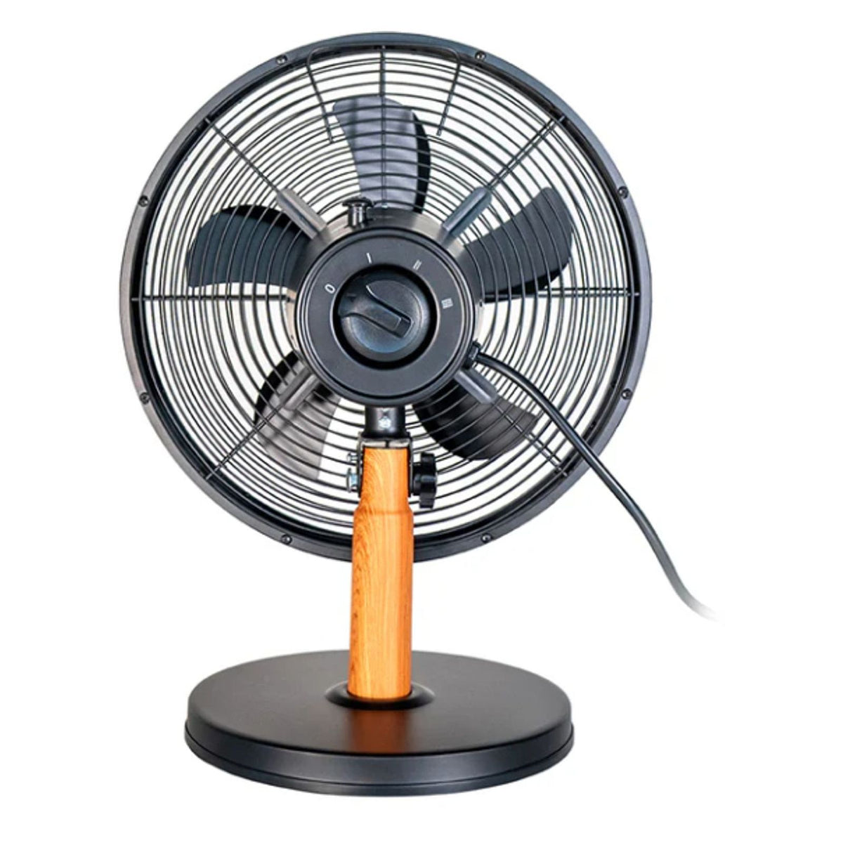 Produktbild Tischventilator - Unold Tischventilator Black Steel 35 W Schwarz 3-stufige Geschwindigkeitsregel. u. Oszillation
