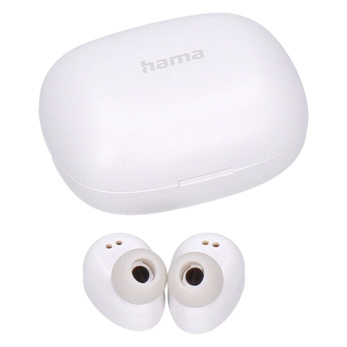Produktbild wireless In-Ear-Kopfhörer - Hama 184162 TWS BT KH Freedom Buddy weiss In-ear Kopfhörer Bluetooth