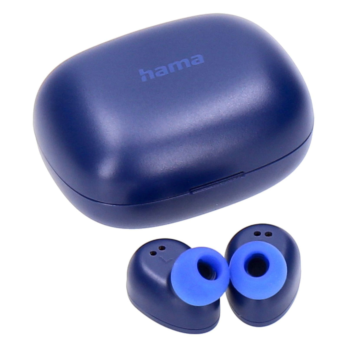 Produktbild wireless In-Ear-Kopfhörer - Hama 184163 TWS BT KH Freedom Buddy blau In-ear Kopfhörer Bluetooth