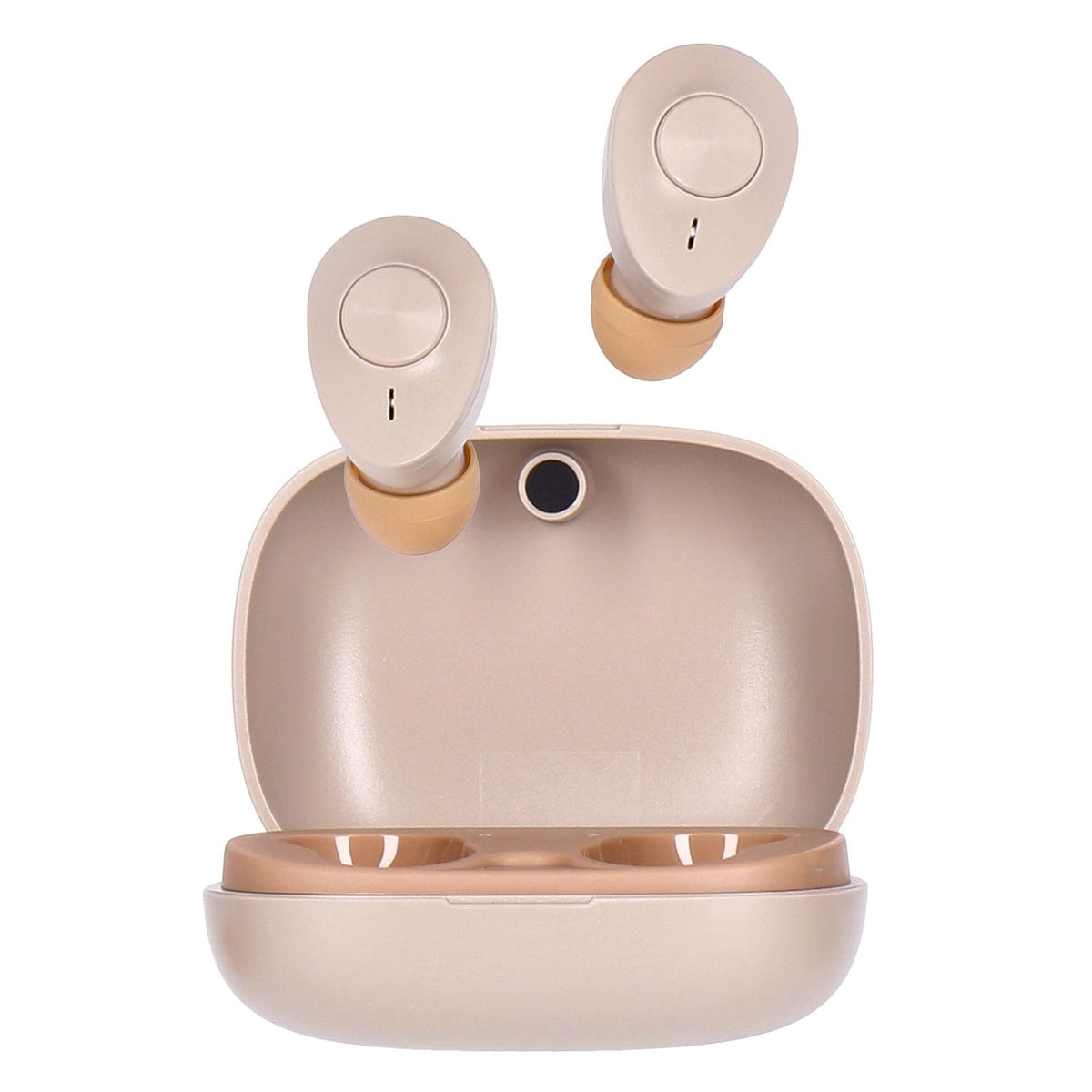 Produktbild wireless In-Ear-Kopfhörer - Hama Freedom Buddy, True Wireless, In-ear Kopfhörer Bluetooth Beige