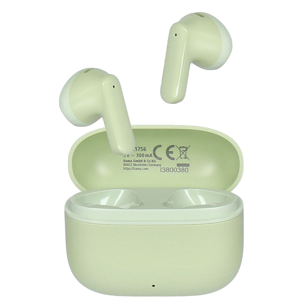Produktbild wireless In-Ear-Kopfhörer - Hama 221756 TWS Freedom Light II In-ear True Wireless Kopfhörer Bluetooth grün