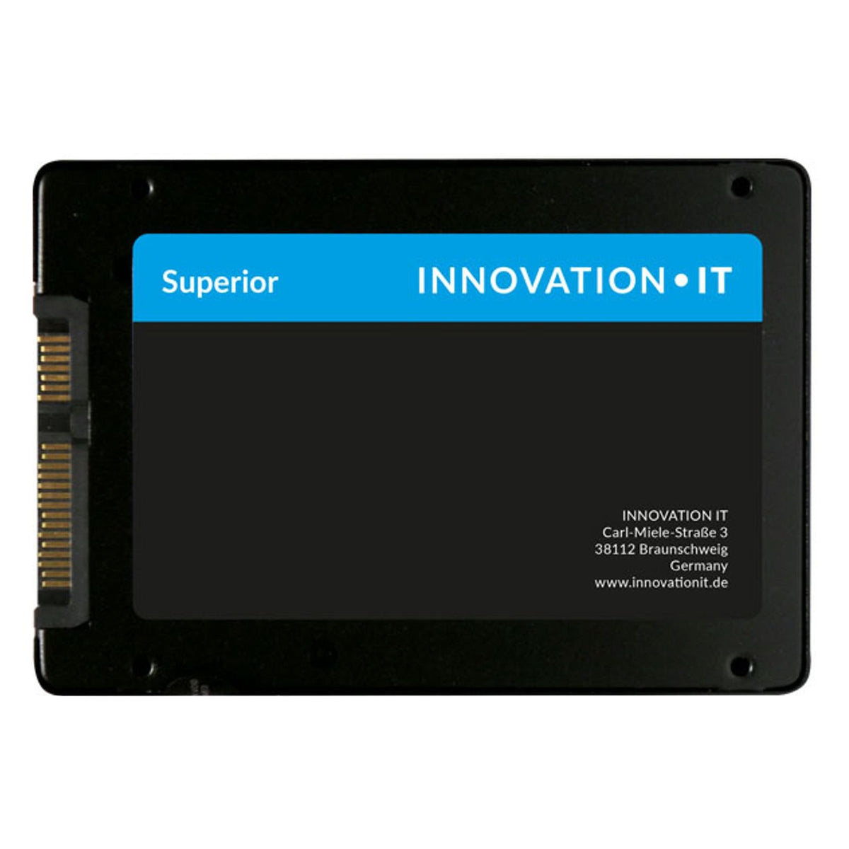Produktbild interne SSD - Innovation IT Superior int. SSD 512GB Black/ SATA III TLC