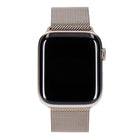 Apple Watch Series 6 44mm GPS + 4G Gold Edelstahlgehäuse mit Milanese Armband Gold