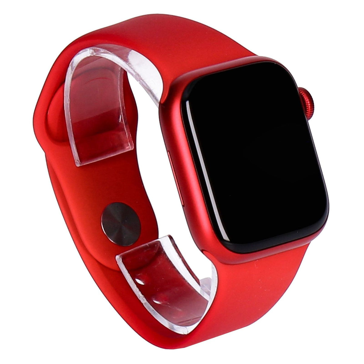 Produktbild Smartwatch - Apple Watch Series 8 41mm GPS + 4G Rot Aluminiumgehäuse mit Sportarmband PRODUCT (RED)