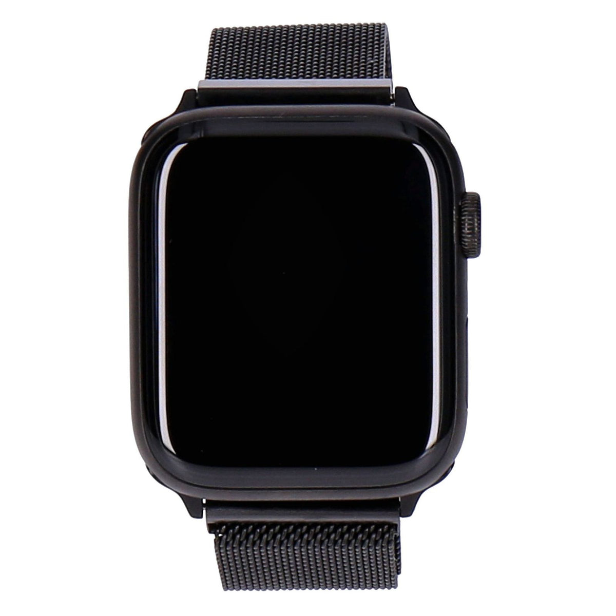 Produktbild Smartwatch - Apple Watch Series 6 44mm GPS + 4G Titan Natur Titangehäuse mit Sportarmband Schwarz