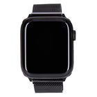 Apple Watch Series 6 44mm GPS + 4G Titan Natur Titangehäuse mit Sportarmband Schwarz
