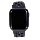 Apple Watch Series 6 44mm Nike GPS + 4G Spacegrau Aluminiumgehäuse mit Sportarmband Schwarz