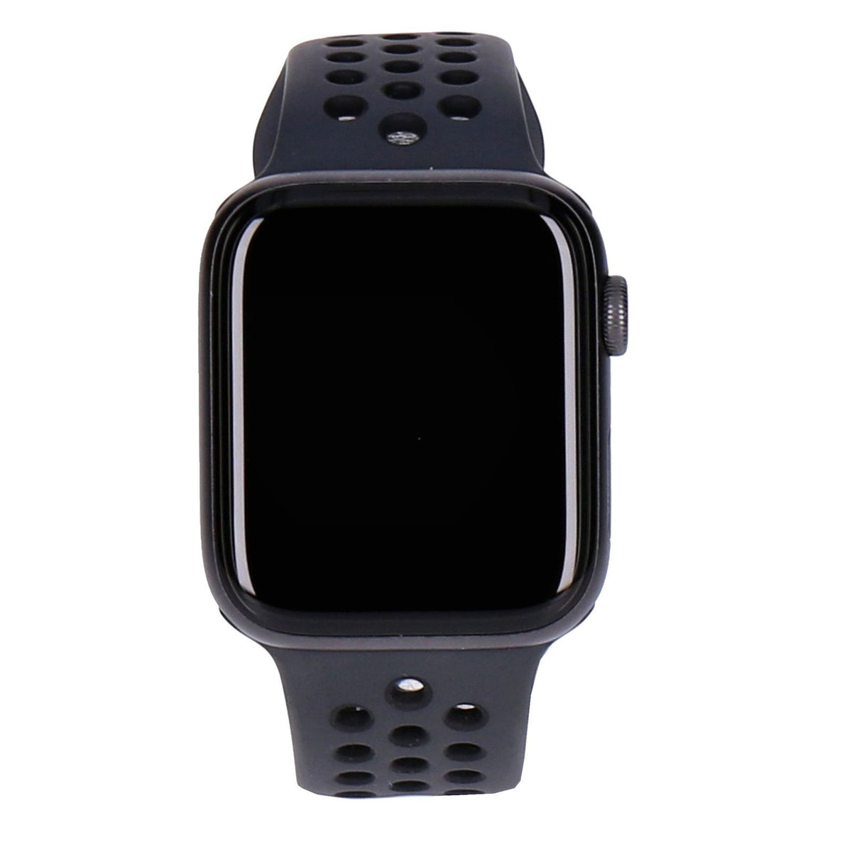 Produktbild Smartwatch - Apple Watch Series 6 44mm Nike GPS Spacegrau Aluminiumgehäuse mit Sportarmband Schwarz