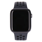 Apple Watch Series 5 Nike+ 44mm GPS Spacegrau Aluminiumgehäuse Sportarmband schwarz