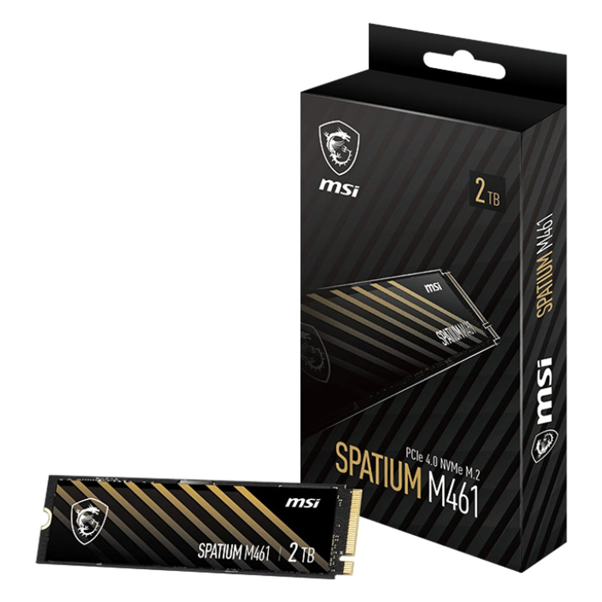 Produktbild interne SSD - MSI Spatium M461 M.2 2280 PCIe 4.0 2TB