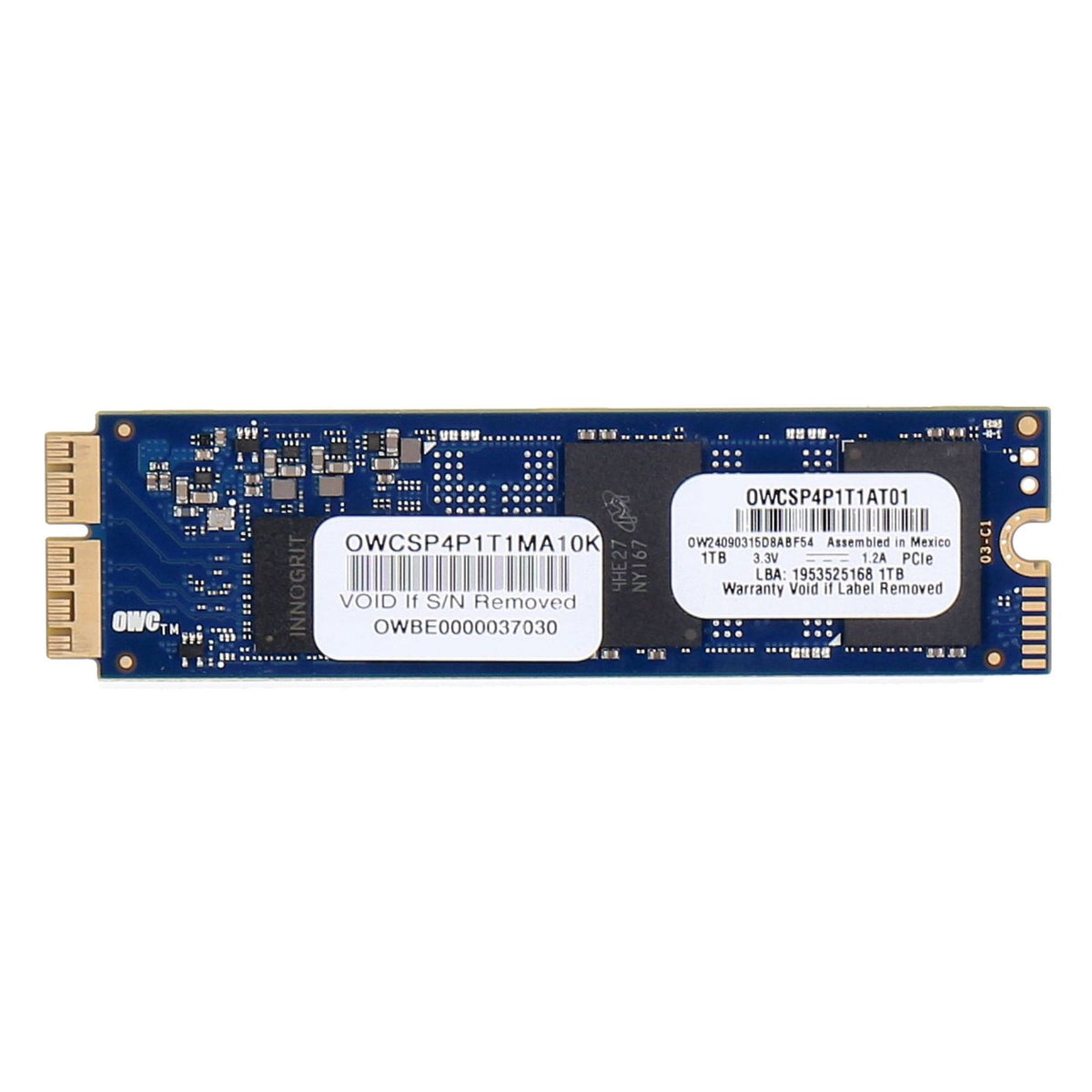 Produktbild interne SSD - OWC Aura Pro X2 Gen4 SSD 1TB
