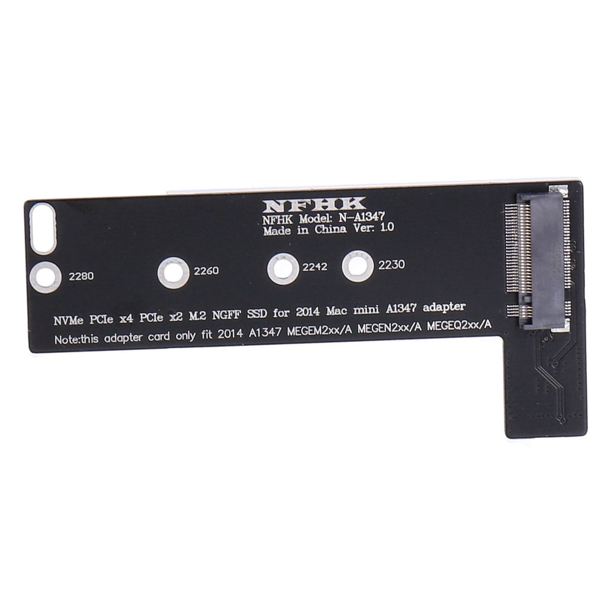 Produktbild Modulkarte - Xiwai M.2 M-Key NGFF NVME SSD-Konverterkarte für Mac Mini 2014